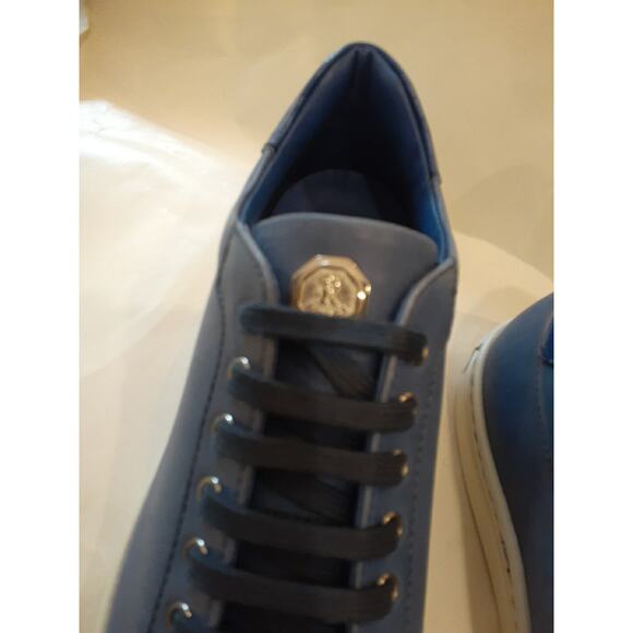Stefano RICCI Leather Junior Sneaker EAGLE Shoes LOGO Eu 36 Uk 4 Us 4.5 main image 12